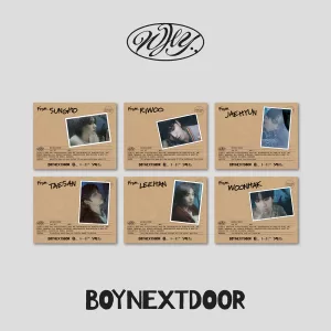 BOYNEXTDOOR: 1st EP Album 'WHY..' (LETTER Ver.) (Random Ver.)