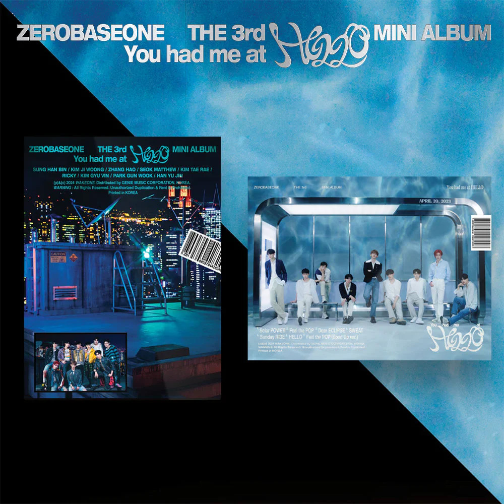 ZEROBASEONE: 3rd Mini Album 'YOU HAD ME AT HELLO' (Random Ver.)