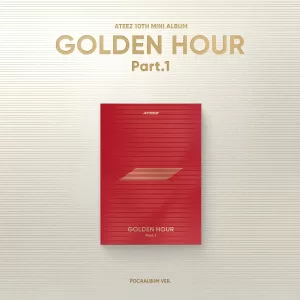 ATEEZ: 10th Mini Album 'GOLDEN HOUR: Part.1' (POCA Album Ver.)