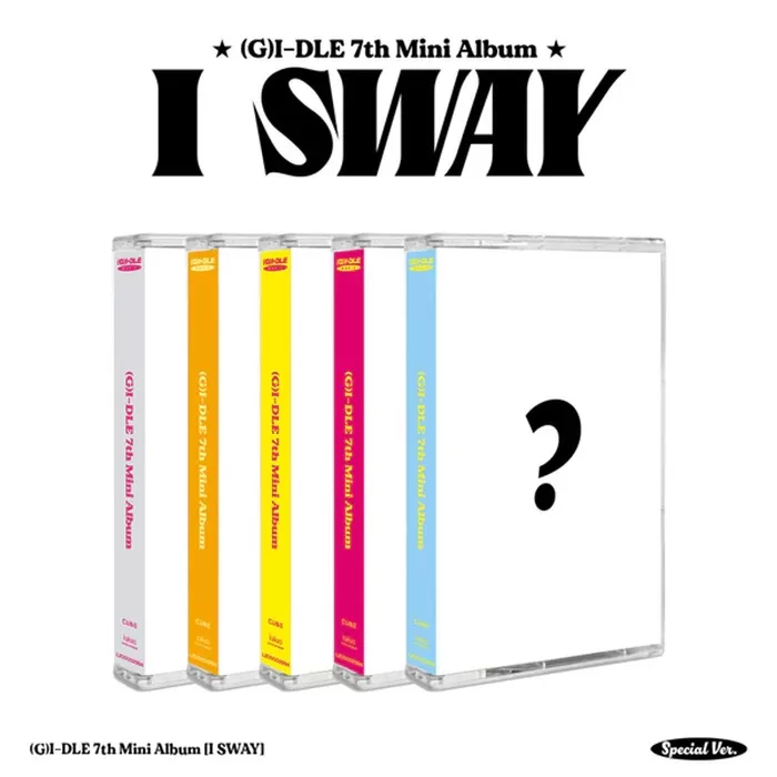 (G)I-DLE: 7th Mini Album 'I SWAY' (Special Ver.) (Random Ver.)