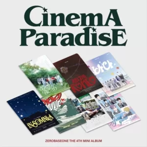 ZEROBASEONE: 4th Mini Album 'CINEMA PARADISE' (Zerose Ver.) (Random Ver.)