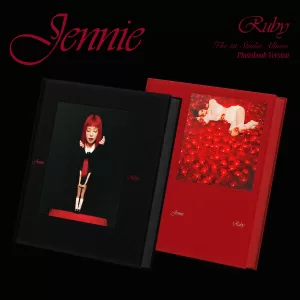 JENNIE: 1st Studio Album 'RUBY' (Photobook Ver.) (Random Ver.)