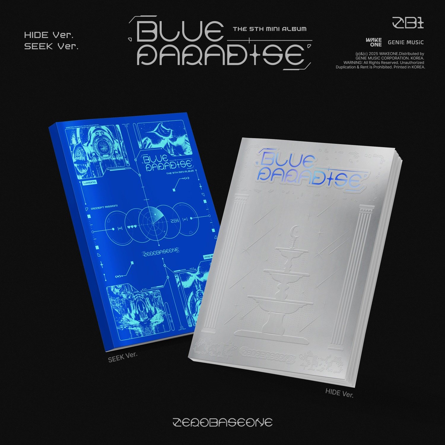 ZEROBASEONE: 5th Mini Album 'BLUE PARADISE' (Random Ver.)