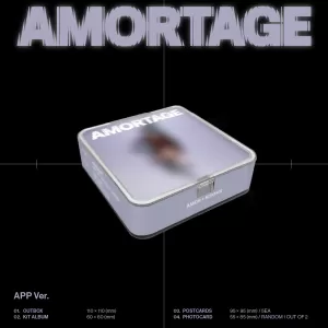 JISOO: Mini Album 'AMORTAGE' (APP Ver.)