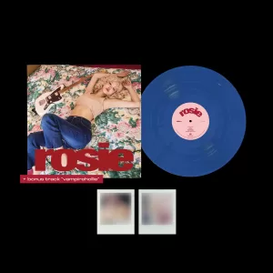 ROSE: 1st Studio Album 'ROSIE' (LP Ver.) (Vampirehollie Edition Blue)