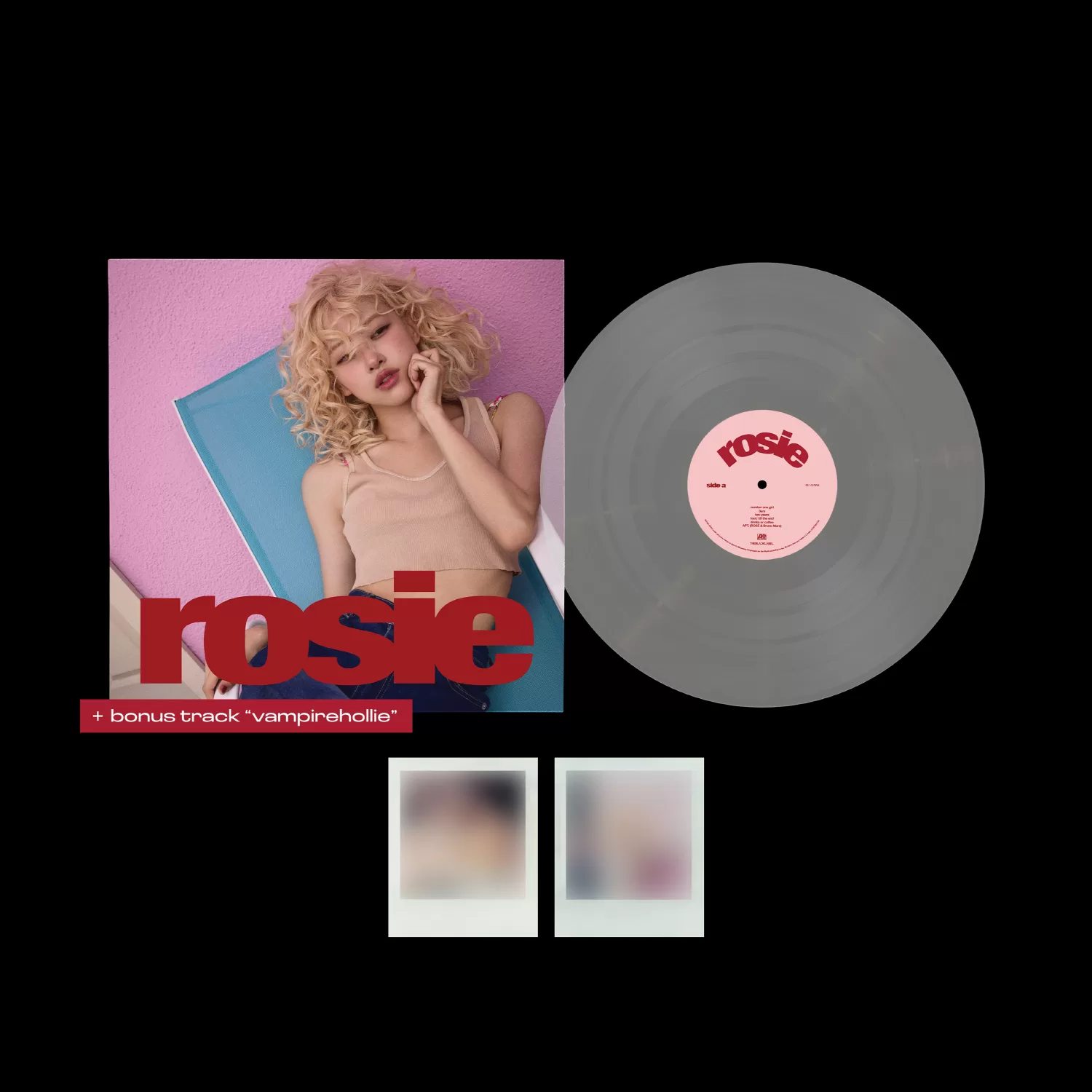 ROSE: 1st Studio Album 'ROSIE' (LP Ver.) (Vampirehollie Edition Clear)