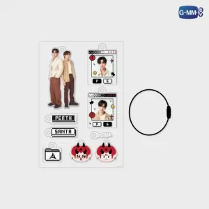 PerthSanta - Customizable Acrylic Keychain