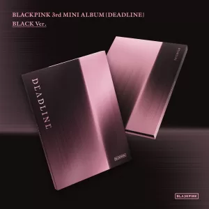 BLACKPINK - Album 'DEADLINE' (Black Ver.) POBs Disponibles
