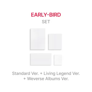 BTS - Album 'ARIRANG' (Set de 4 Versiones) [Early-Bird] Weverse POB