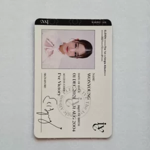 IVE: WONYOUNG –  ELEVEN (ID CARD)