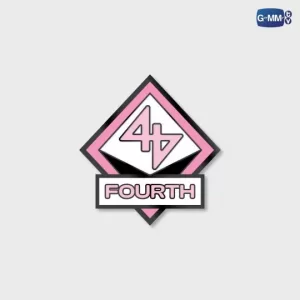 Fourth - Riser Concert 'The First Rise': Metal Logo Pin + Photocard