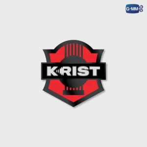Krist - Riser Concert 'The First Rise': Metal Logo Pin + Photocard