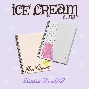 YUNA - Album 'ICE CREAM' (Photobook Ver.) (Random Ver.) POBs Disponibles