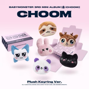 BABYMONSTER - Album 'CHOOM' (Plush Keyring Ver.) (Versión a Elegir)