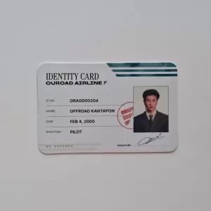 LOVE AT THE FIRST FLIGHT: DAOUOFFROAD (ID CARD)