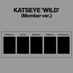 KATSEYE - Album 'WILD' (Member Ver.) (Versión a Elegir) POBs Disponibles