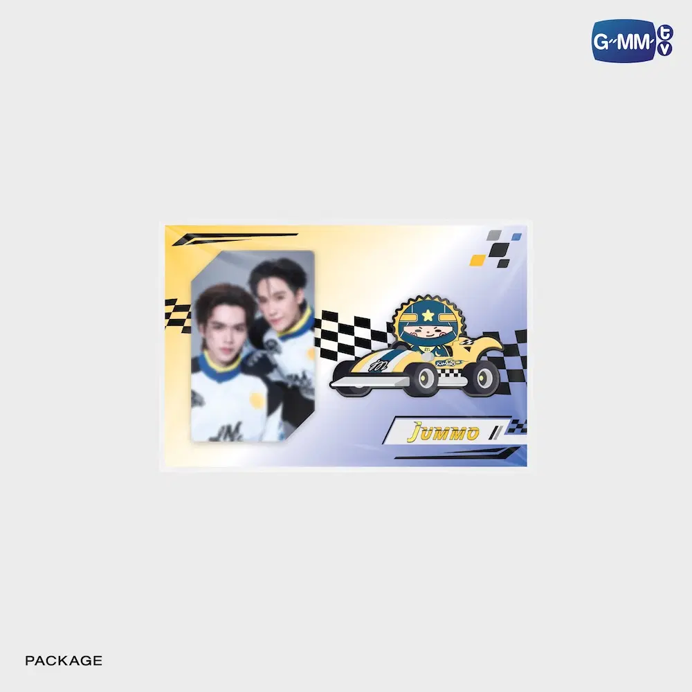 JUNIORMARK - LOVE OUT LOUD FAN FEST 2026: JUMMO RACER MAGNET + PHOTOCARD - Imagen 4