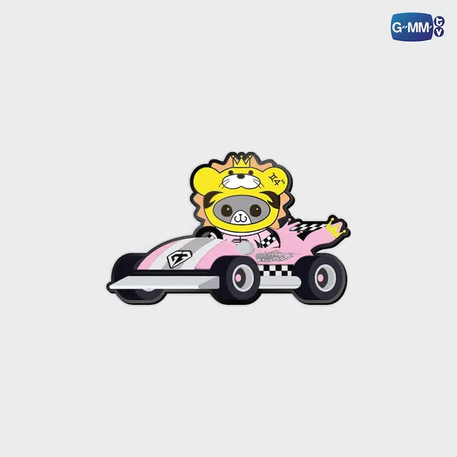 GEMINIFOURTH - LOVE OUT LOUD FAN FEST 2026: LOOK KHUNNOO RACER MAGNET + PHOTOCARD