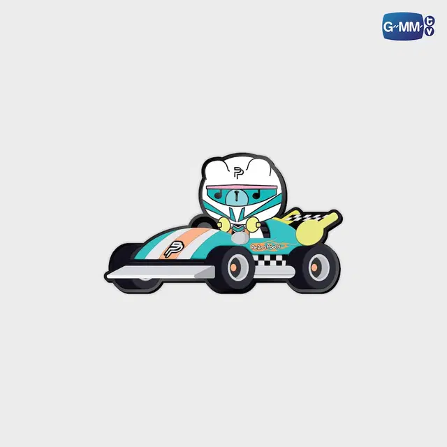 PONDPHUWIN - LOVE OUT LOUD FAN FEST 2026: PERMPOON RACER MAGNET + PHOTOCARD