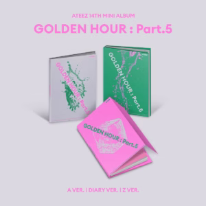 ATEEZ - Album 'GOLDEN HOUR: PART.5' (Versión a Elegir) POBs Disponibles