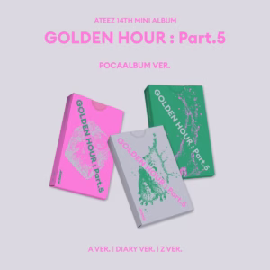 ATEEZ - Album 'GOLDEN HOUR: PART.5' (POCAALBUM Ver.) (Versión a Elegir) POBs Disponibles