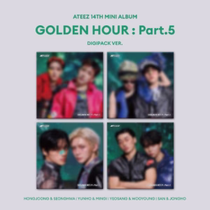 ATEEZ - Album 'GOLDEN HOUR: PART.5' (Digipack Unit Ver.) (Versión a Elegir) POBs Disponibles