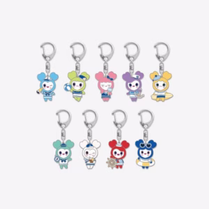 TWICE - This is For World Tour Finale in Seoul Official MD: Lovely Metal Keyring Marine Ver. (Versión a Elegir)
