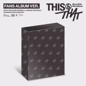 STRAY KIDS - Album 'THIS & THAT' (Fans Albums Ver.) POBs Disponibles