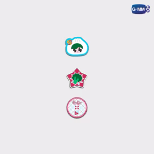 BounPrem - Paody Button Cover Set