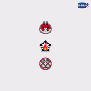 PerthSanta - Domiia Button Cover Set