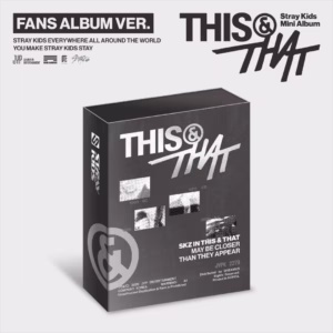 STRAY KIDS - Album 'THIS & THAT' (Fans Albums Ver.) POBs Disponibles