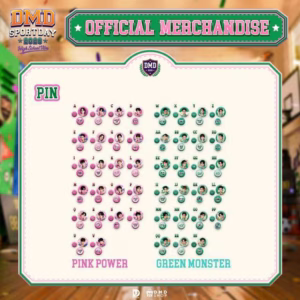 DMD Sports Day 2026 Official MD: Green Monster Pin (Artista a Elegir)