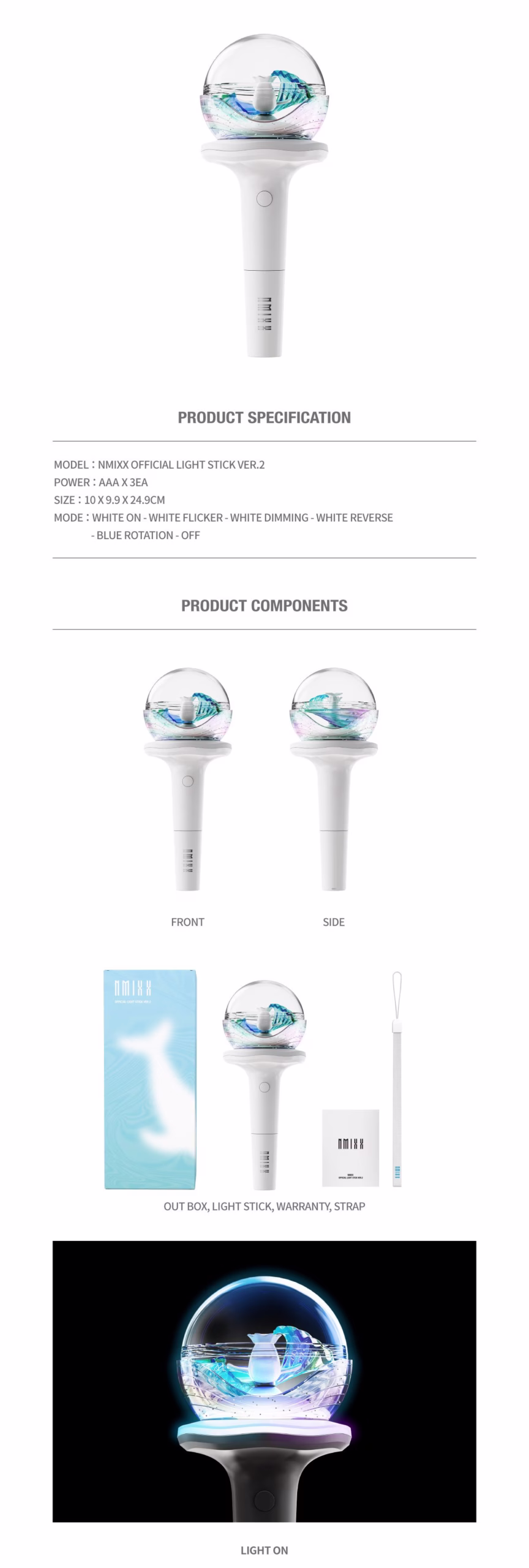 NMIXX - Official Light Stick Ver.2 - Imagen 2