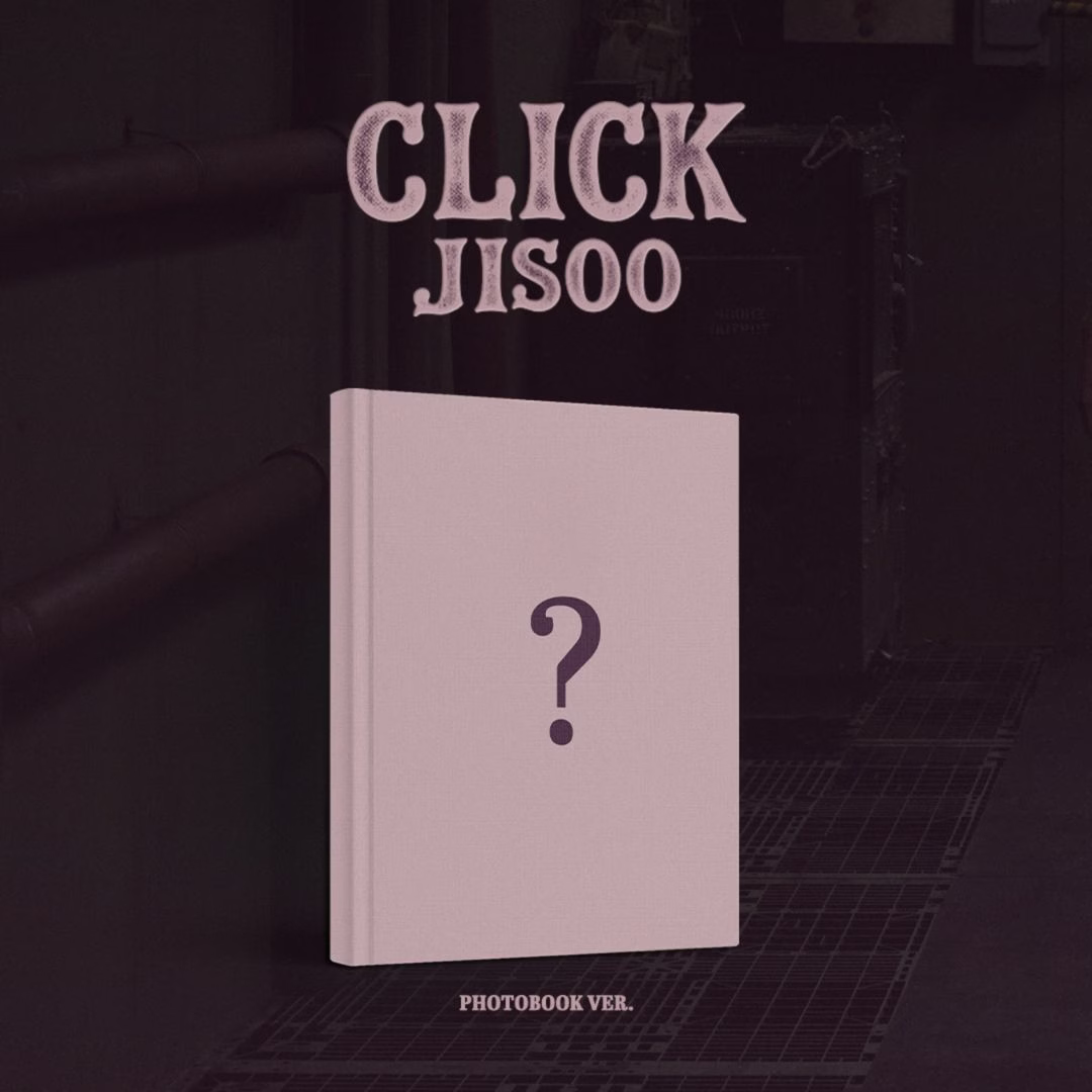 JISOO - Album 'CLICK' (Photobook Ver.) POB Disponible