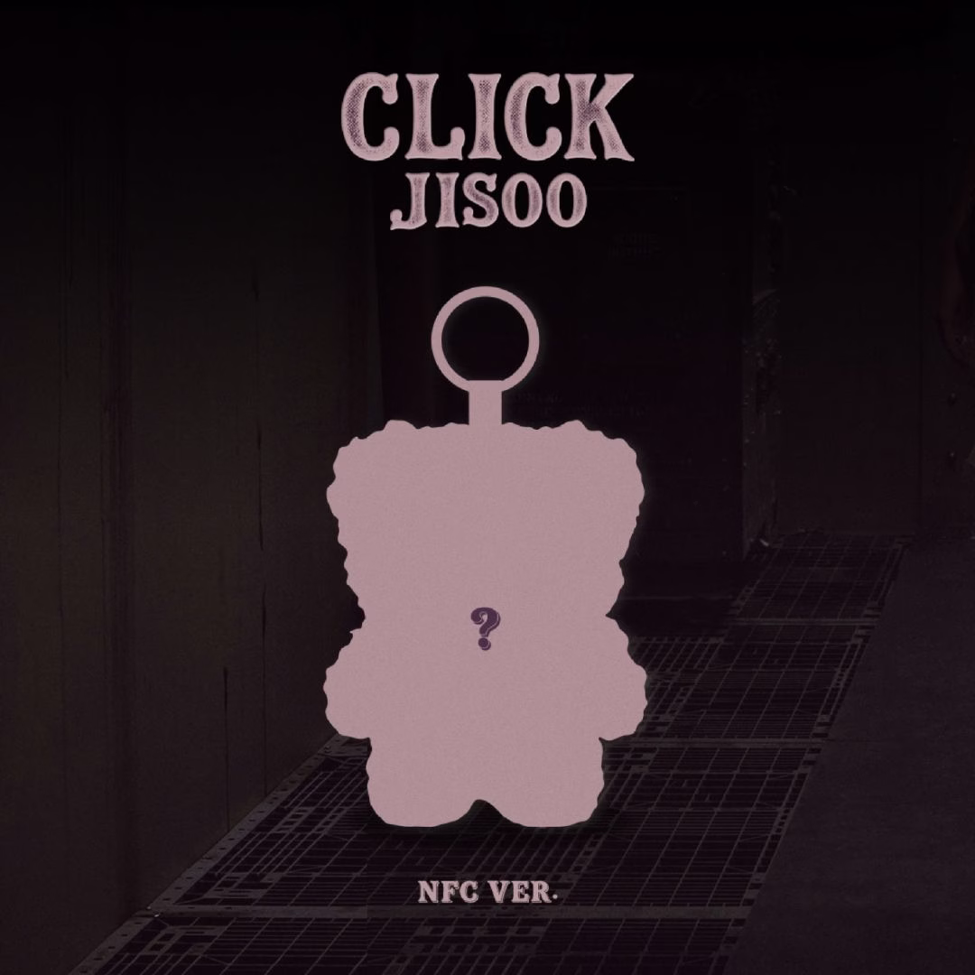 JISOO - Album 'CLICK' (Click Baby Bear NCF Ver.) POB Disponible