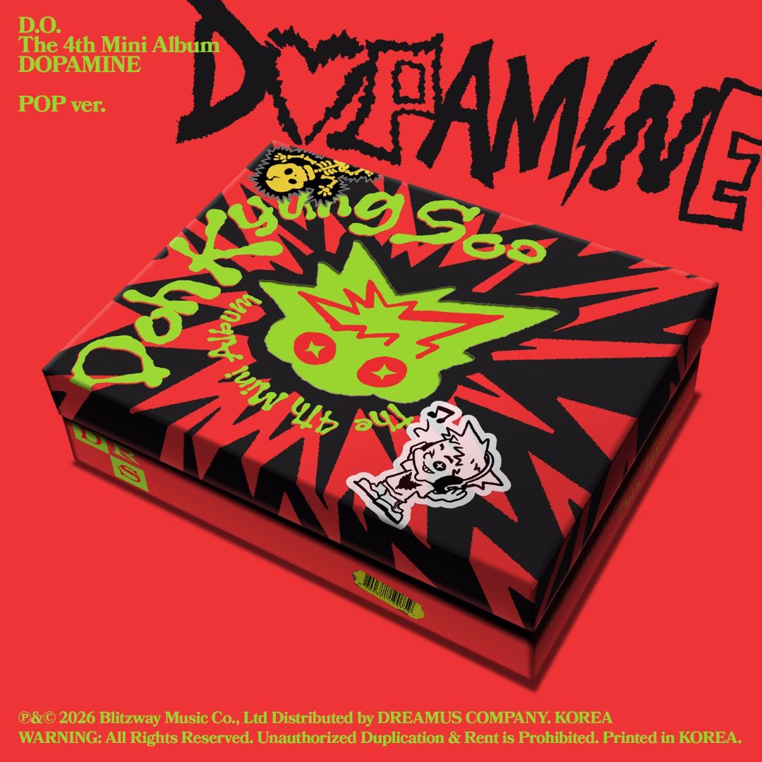 D.O. - Album 'DOPAMINE' (Pop Ver.) (Random Ver.) - Imagen 2