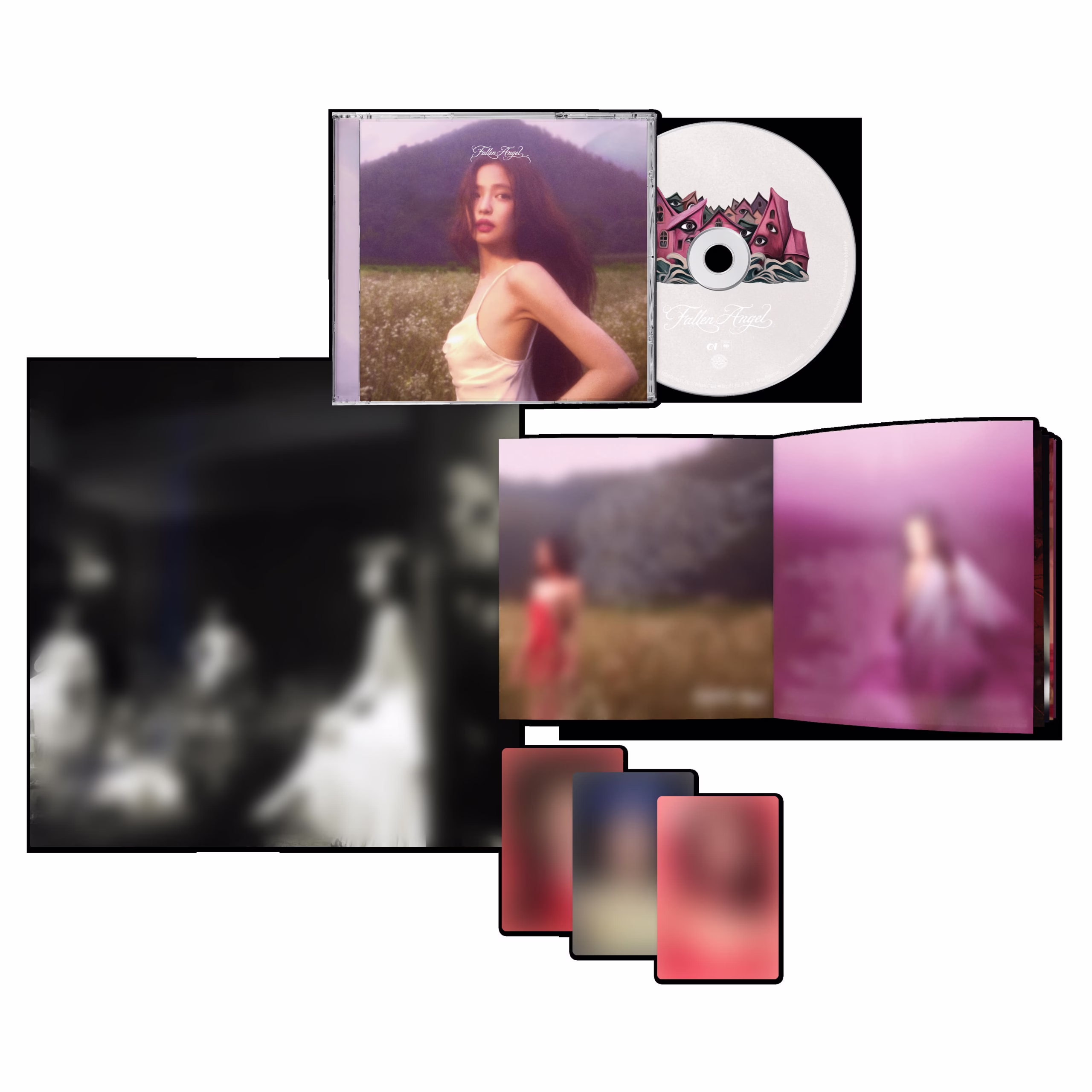 Jennie - Album 'FALLEN ANGEL' (Random Ver.) POBs Disponibles - Imagen 2