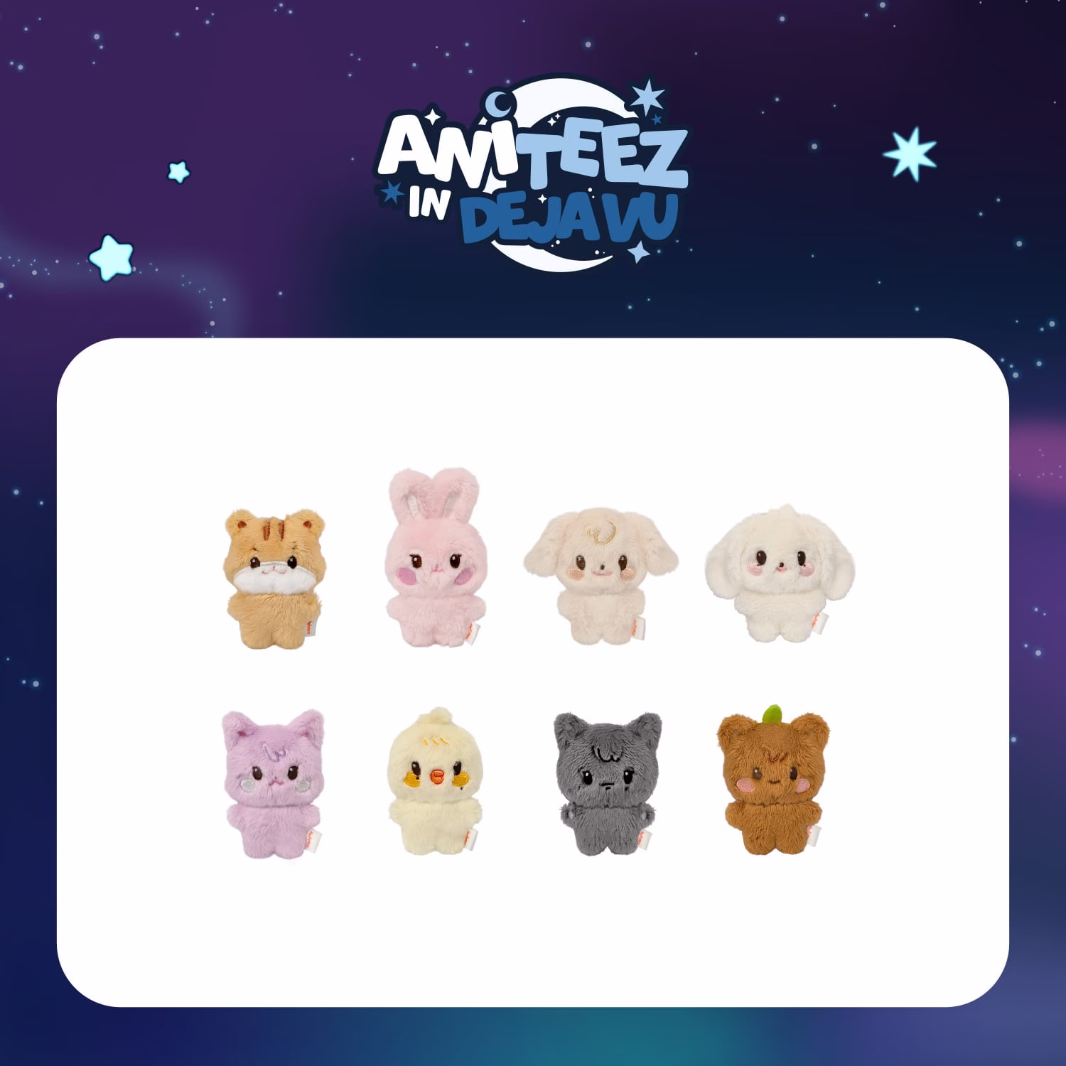 ATEEZ - ANITEEZ IN DEJA VU: TINY ANITEEZ MINI DOLL (VERSIÓN A ELEGIR)