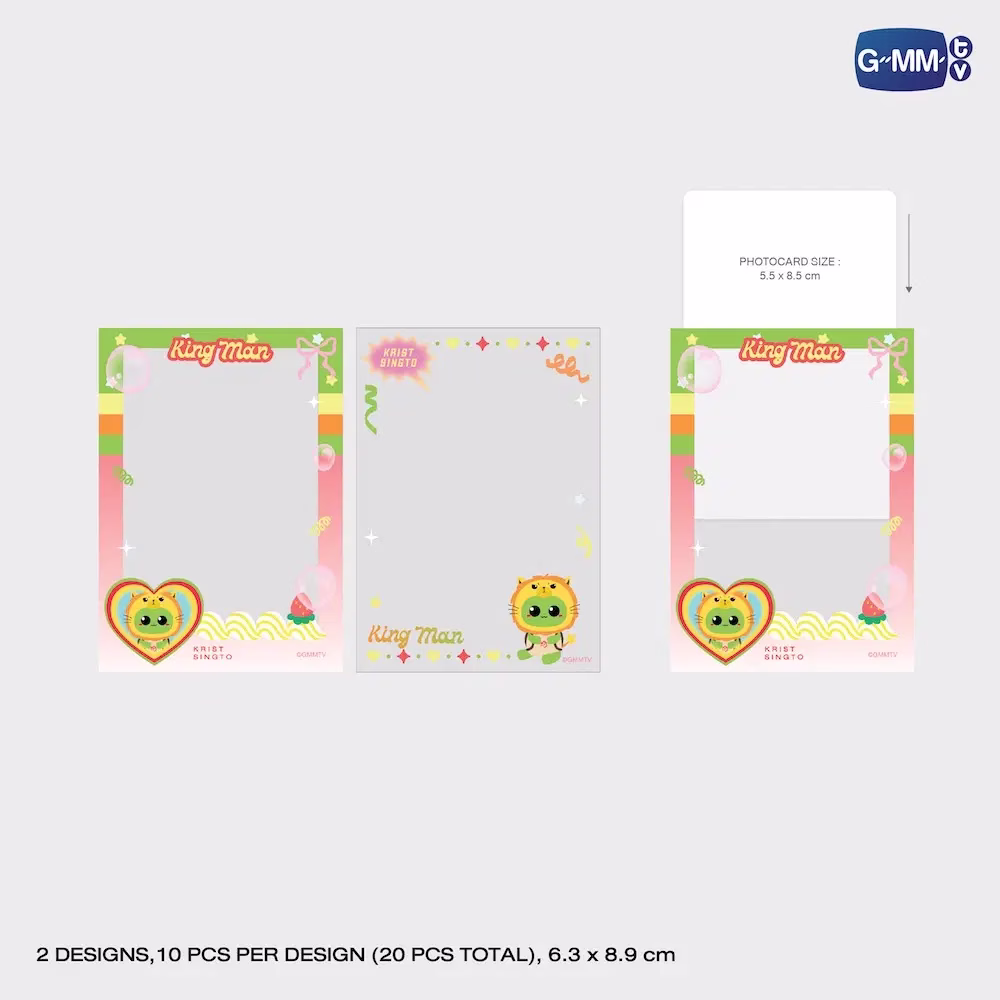 KristSing - King Man Photocard Sleeve Set - Imagen 2