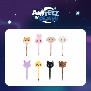 ATEEZ - ANITEEZ IN DEJA VU: PLUSH BALL PEN (Versión a Elegir)