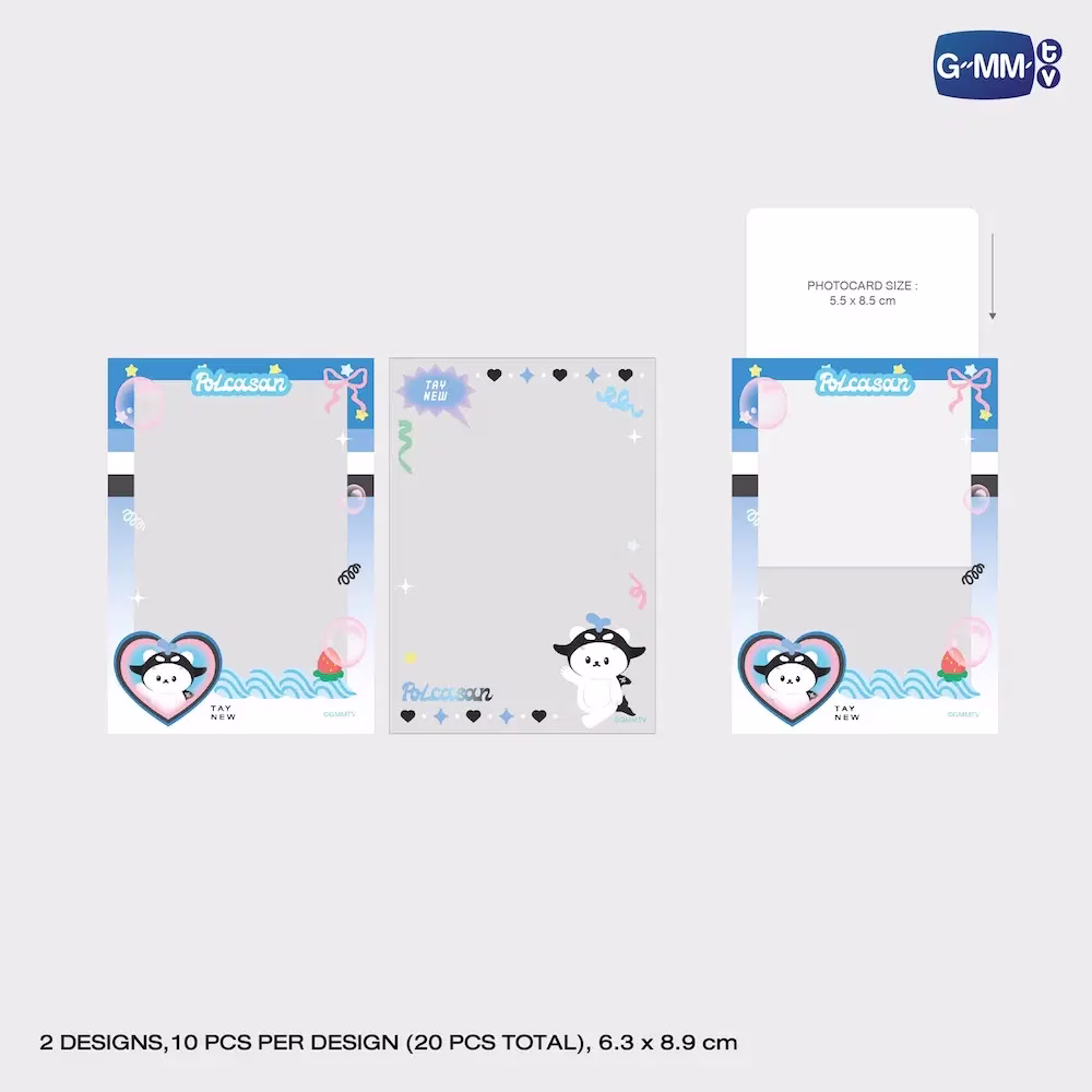 TayNew - Polcasan Photocard Sleeve Set - Imagen 2