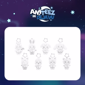ATEEZ - ANITEEZ IN DEJA VU: SILVER ANITEEZ PLUSH KEYRING (VERSIÓN A ELEGIR)