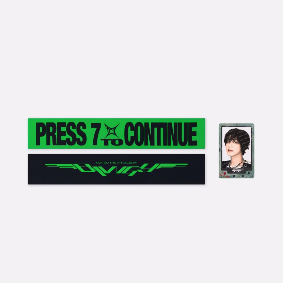 NCT 127 - The 7th Album POP-UP: SLOGAN TOWEL SET (Versión a Elegir)