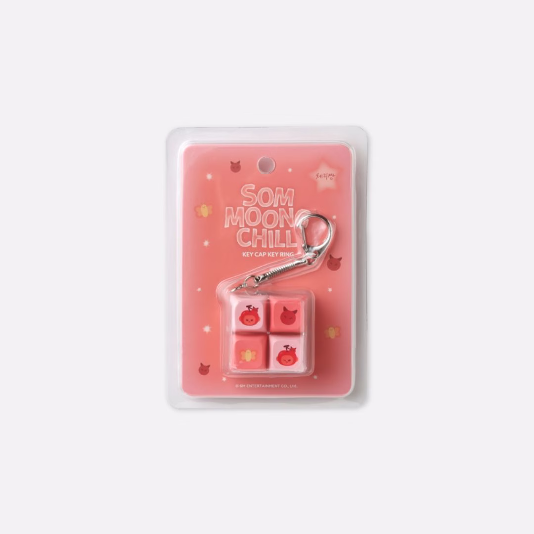 NCT 127 - The 7th Album POP-UP: SOM-MOONG-CHILL KEY CAP KEYRING (Versión a Elegir)
