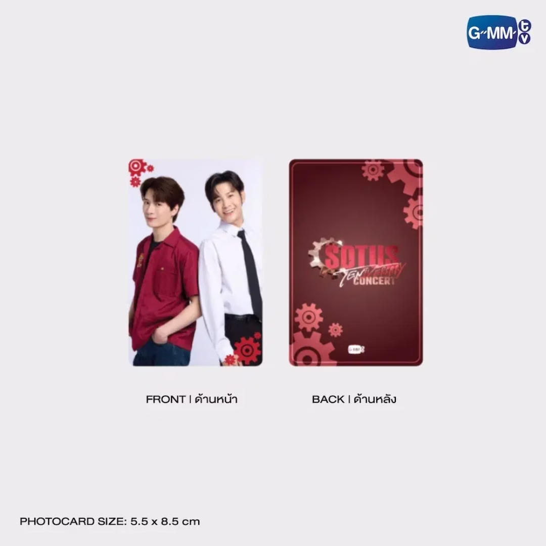 KristSingto - SOTUS Teniversary Concert: SOTUS Crimson Engineer Mini Uniform Suction Cap + Photocard - Imagen 4