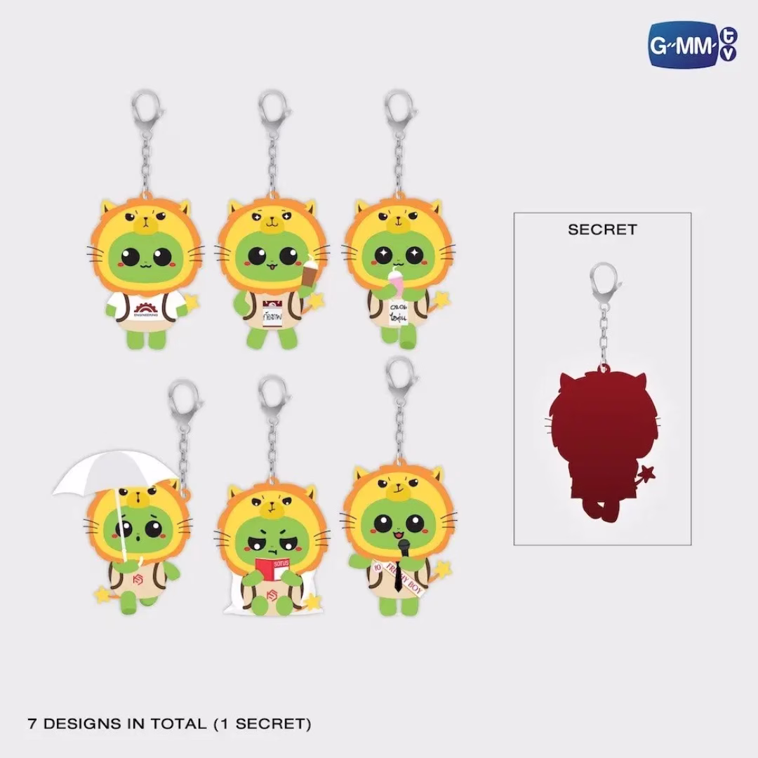 KristSingto - SOTUS Teniversary Concert: King Man Doll Keychain Whole Set - Imagen 3