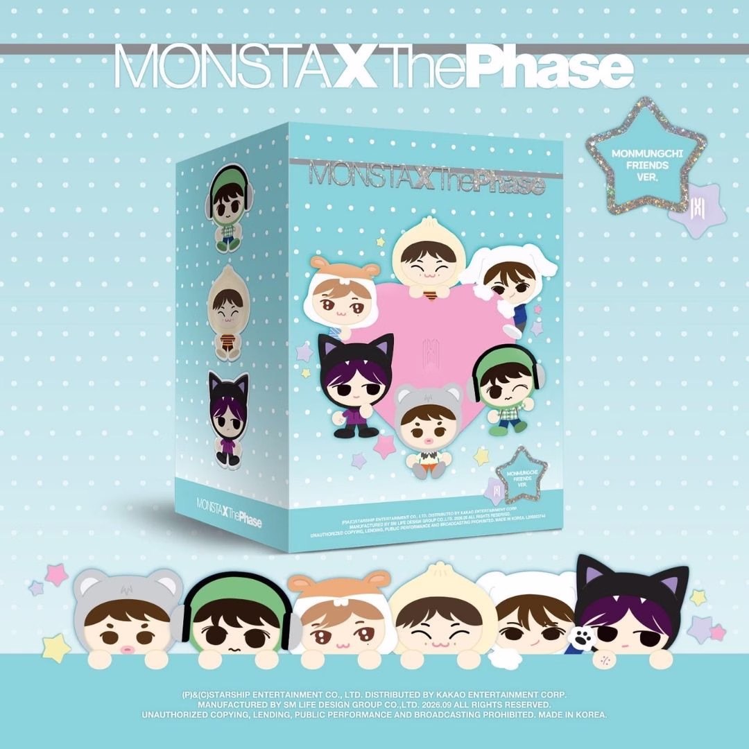 MONSTA X - Album 'THE PHASE' (MONMUNGCHI FRIENDS Ver.)