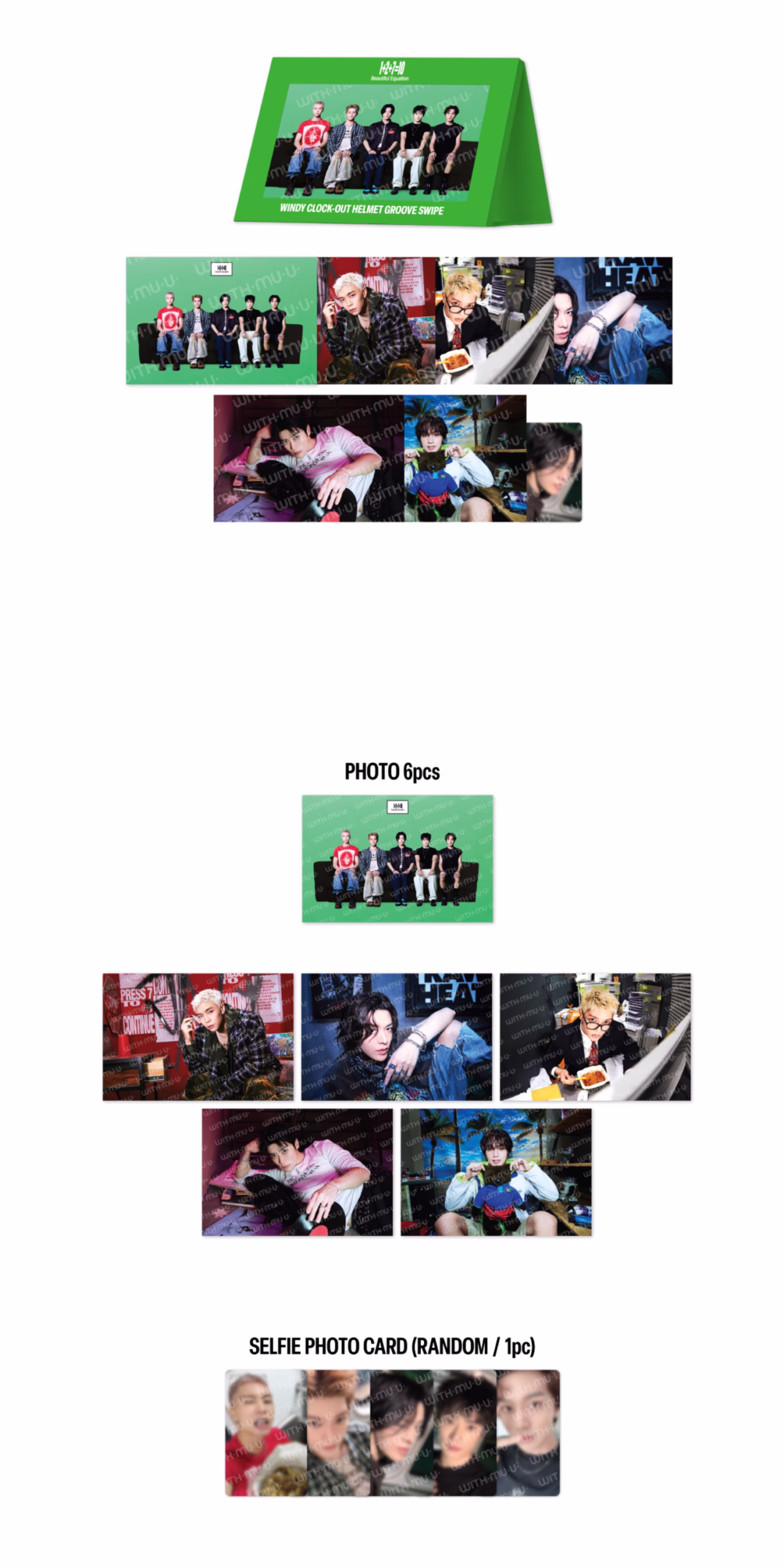 NCT 127 - The 7th Album POP-UP: GROUP PHOTO SET - Imagen 2