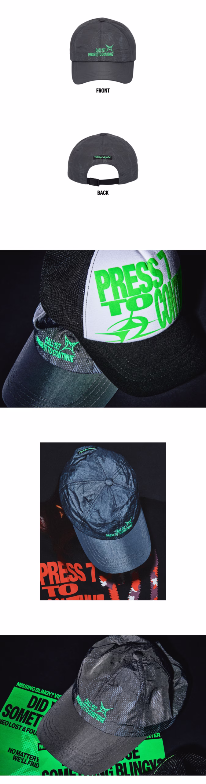 NCT 127 - The 7th Album POP-UP: BALL CAP (B ver.) - Imagen 2