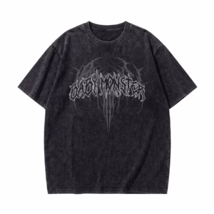 BABY MONSTER: Camisa Oversized Washed